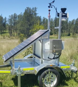 SentineX noise monitoring trailer